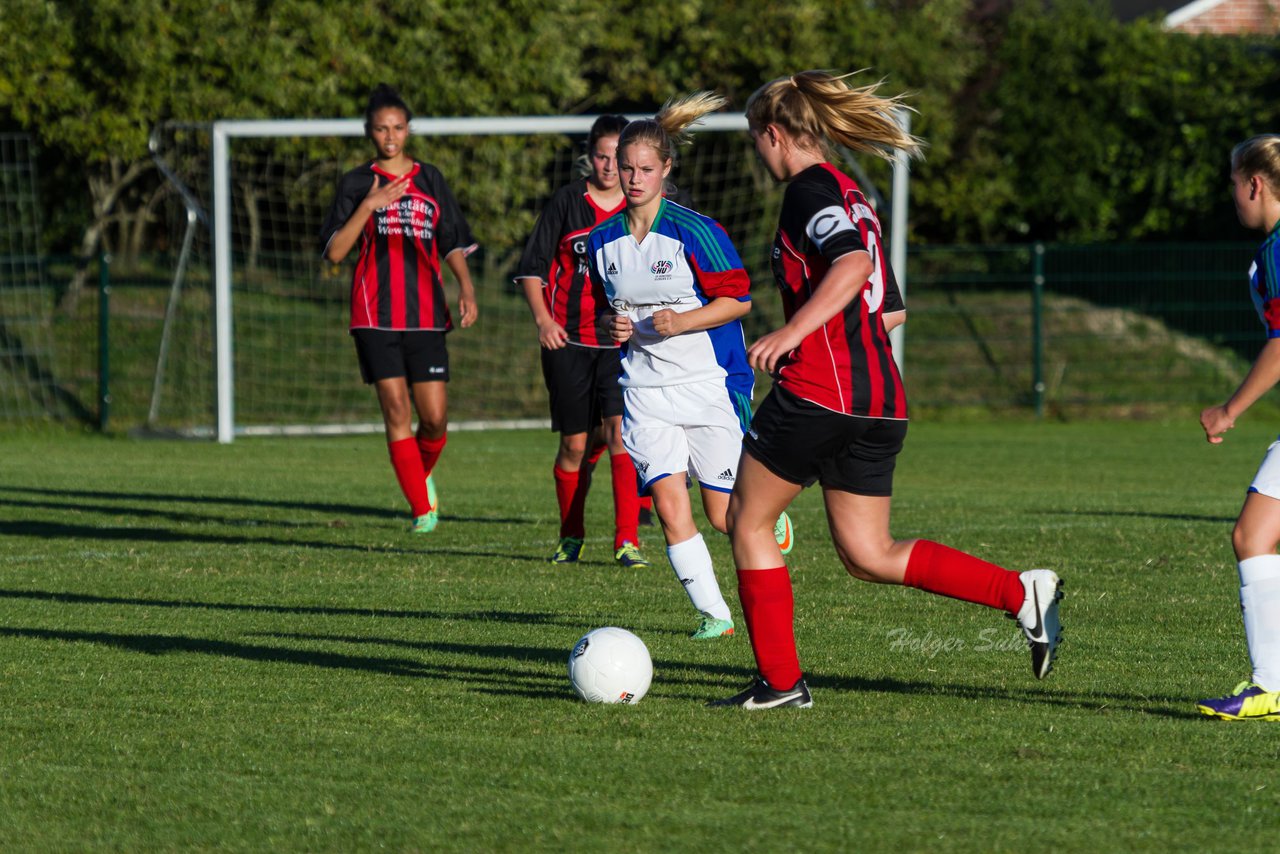 Bild 216 - B-Juniorinnen SG Wilstermarsch - SV Henstedt Ulzburg : Ergebnis: 5:1